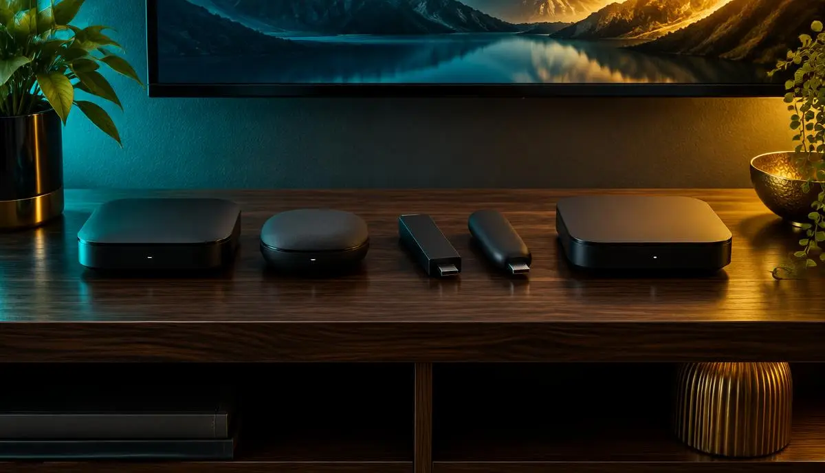 Jämförelse av fem streamingenheter för IPTV med olika operativsystem